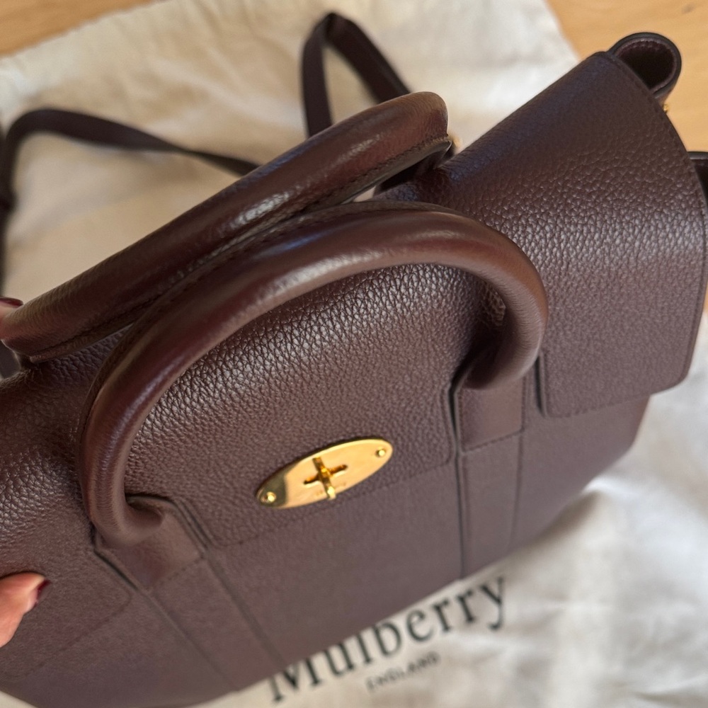 Mulberry Bayswater Backpack in oxblood color - Picture 2 of 9